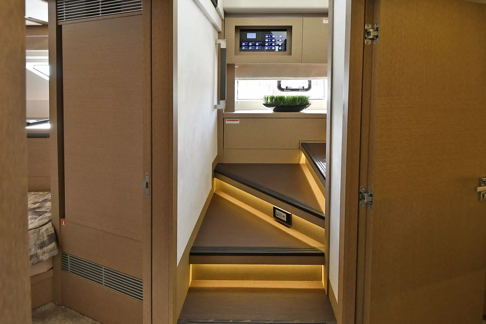 Prestige 680 Flybridge-2023-ON ORDER Staten Island-New York-United StatesCompanionway to Master Suite 1083833