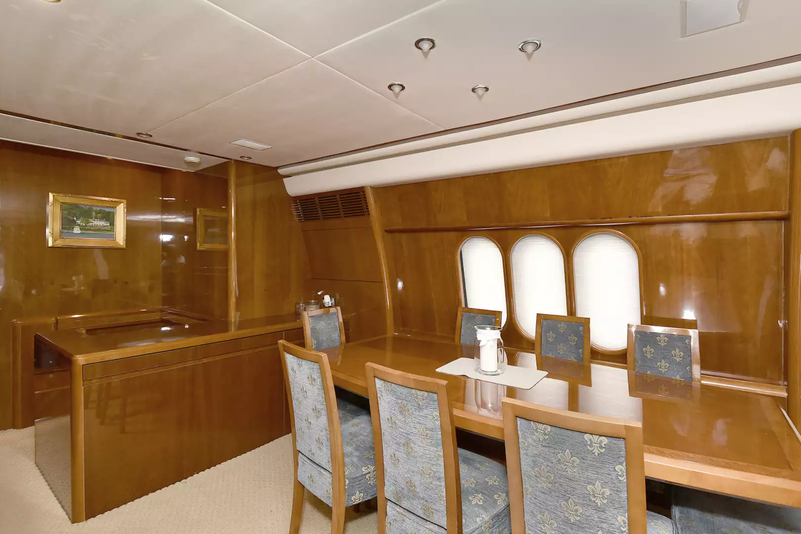 Princess 84 Flybridge-2006-Impromptu II Center Island-New York-United StatesDining Table  1068772