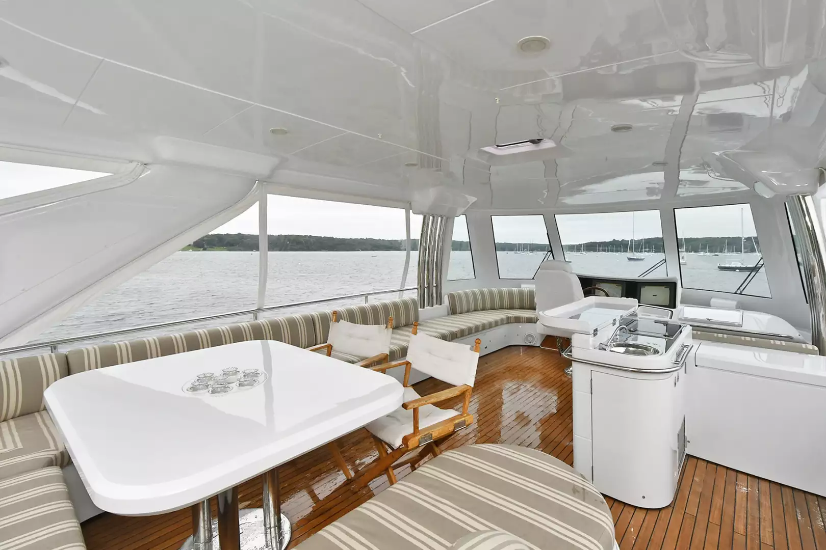 Princess 84 Flybridge-2006-Impromptu II Center Island-New York-United StatesFlybridge  1068756