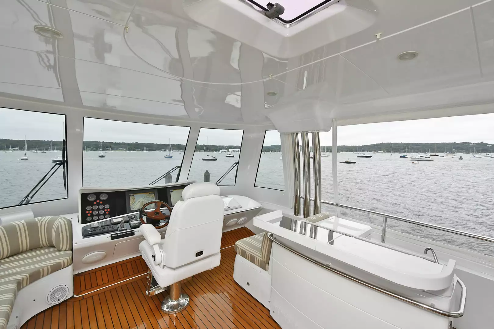 Princess 84 Flybridge-2006-Impromptu II Center Island-New York-United StatesFlybridge 1068758