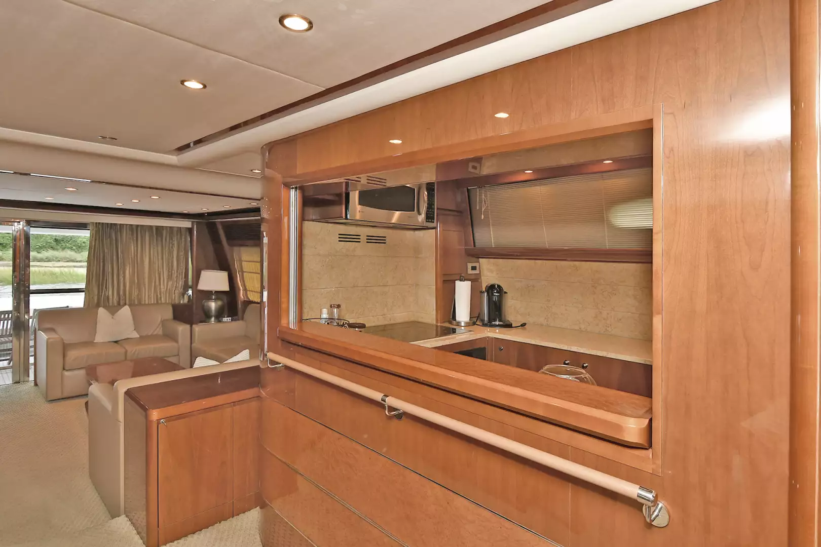 Princess 84 Flybridge-2006-Impromptu II Center Island-New York-United StatesGalley 1068773