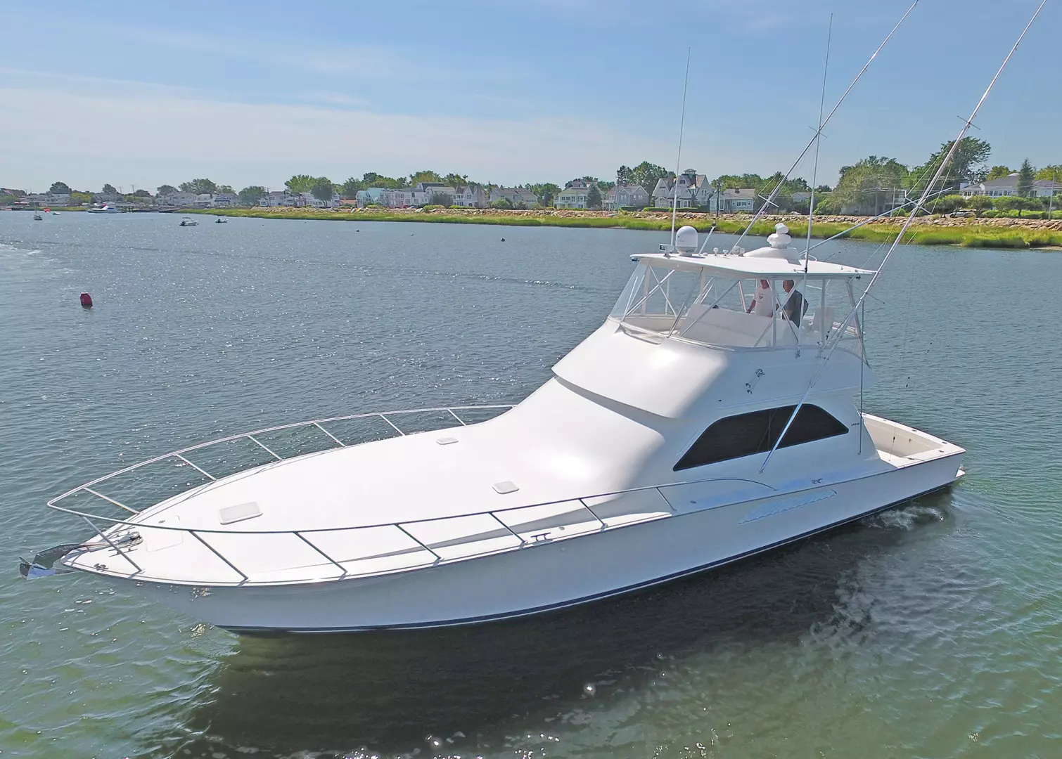 Viking 52 Convertible-2006-Relentless Westport-Connecticut-United StatesPort Side Bow 1212098