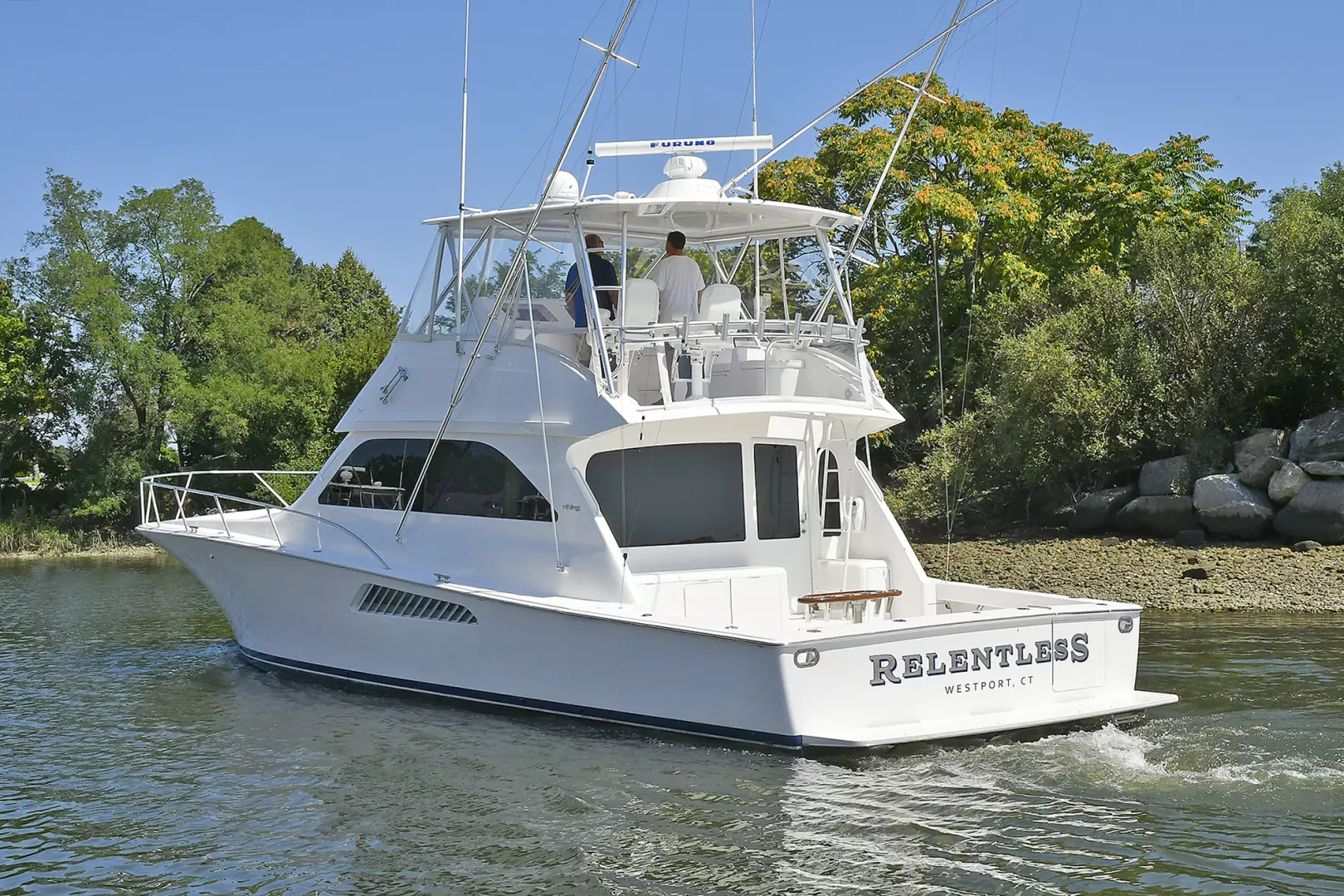 Viking 52 Convertible-2006-Relentless Westport-Connecticut-United StatesPort Side Stern 1212091