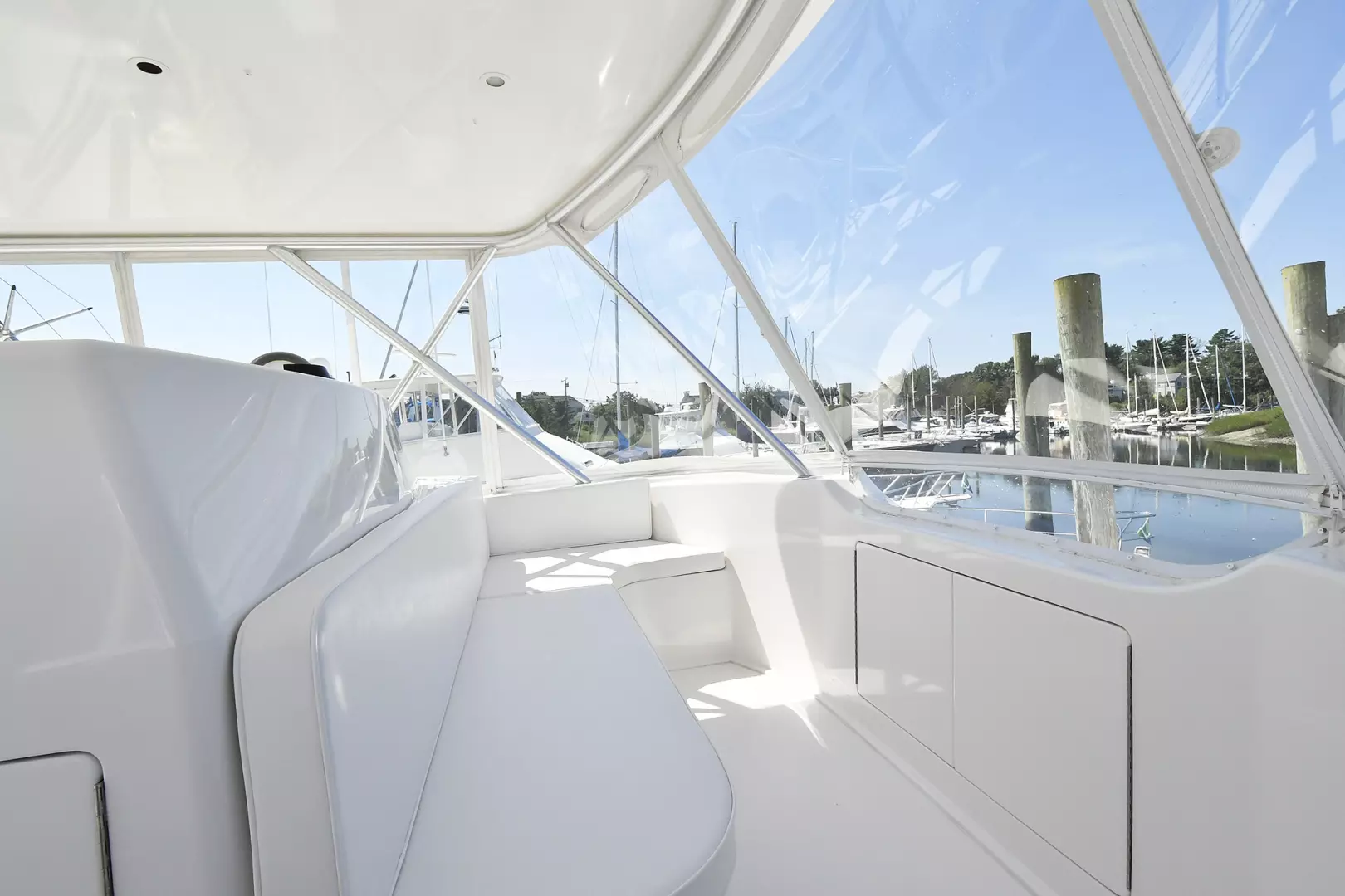 Viking 52 Convertible-2006-Relentless Westport-Connecticut-United StatesFlybridge Forward Seating 1212114