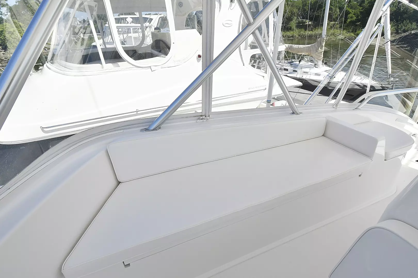 Viking 52 Convertible-2006-Relentless Westport-Connecticut-United StatesFlybridge Seating 1212113