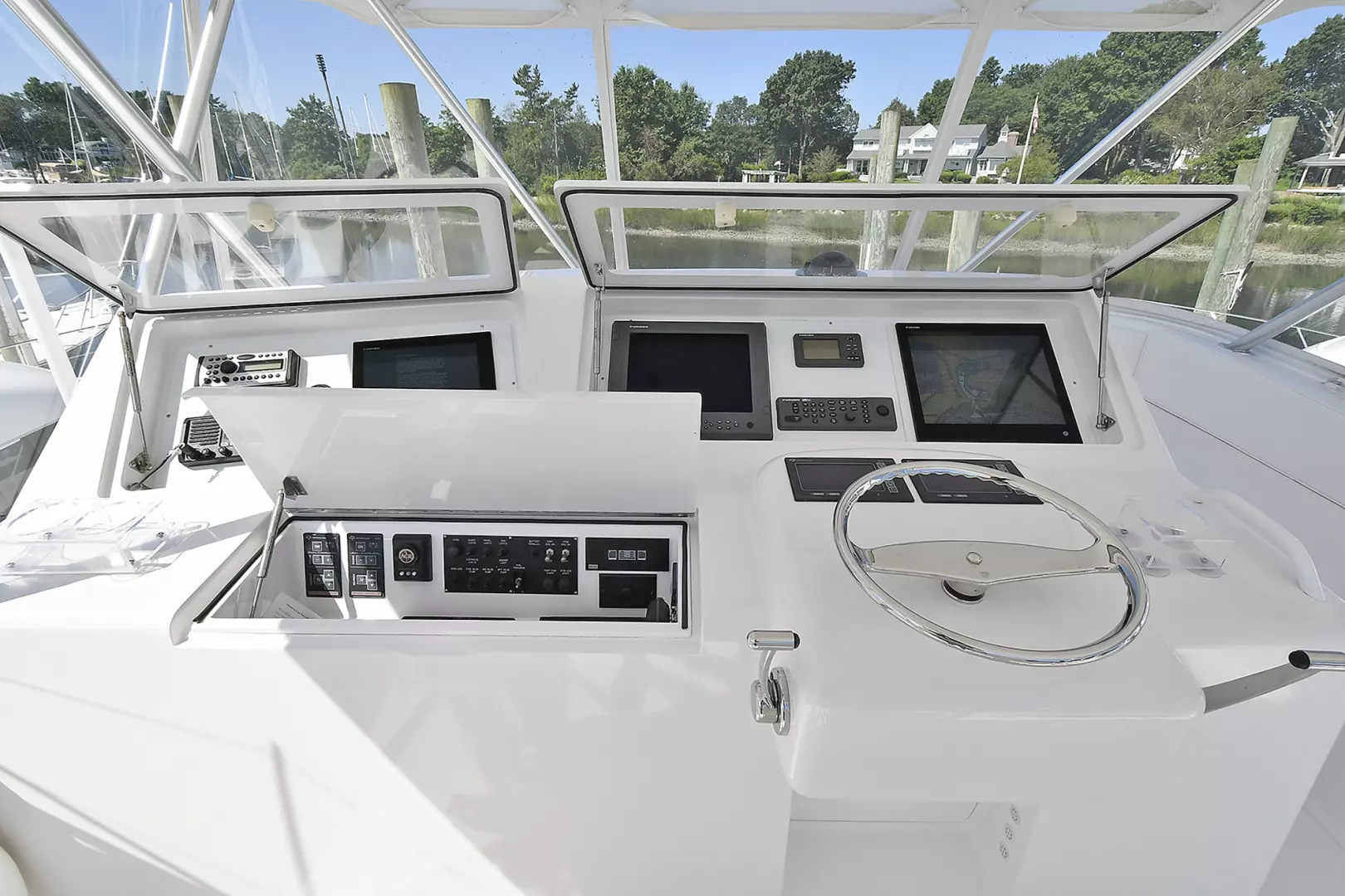 Viking 52 Convertible-2006-Relentless Westport-Connecticut-United StatesHelm Station  1212107