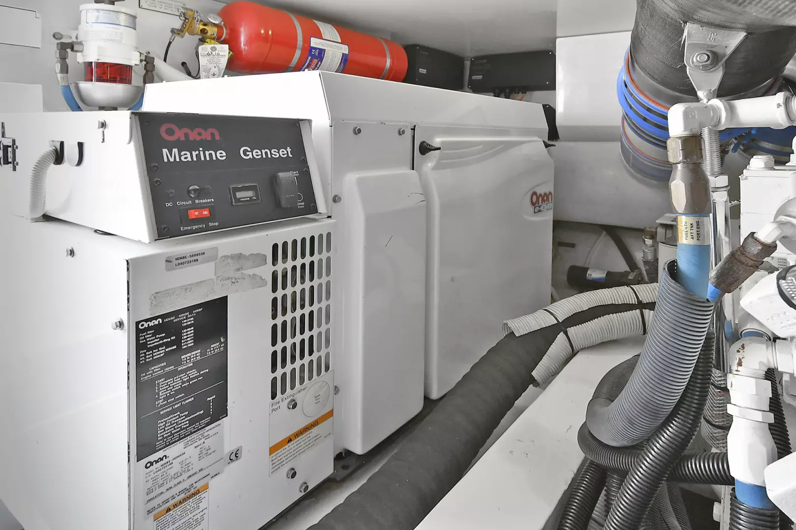 Viking 52 Convertible-2006-Relentless Westport-Connecticut-United StatesEngine Room  1212141