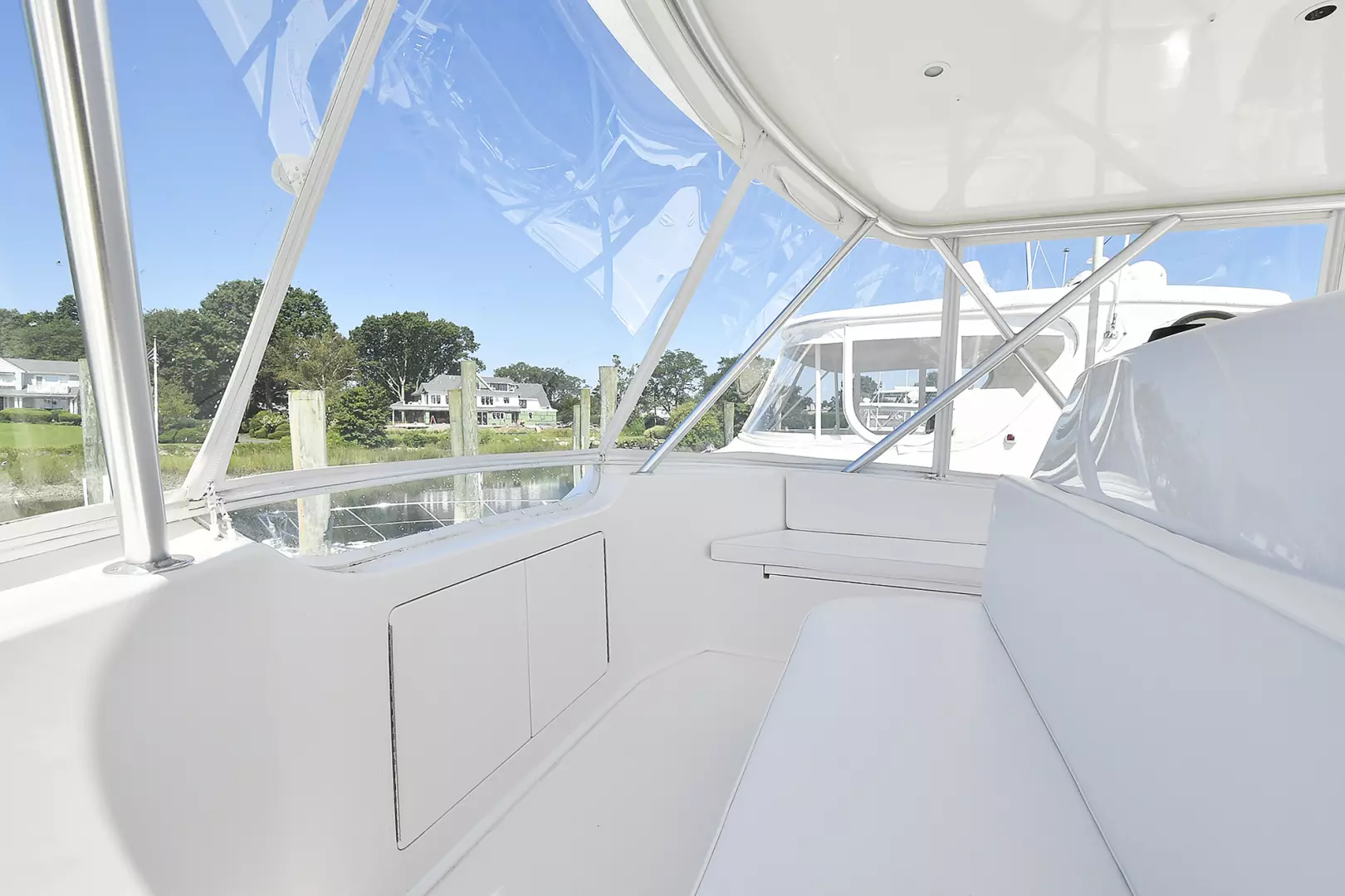 Viking 52 Convertible-2006-Relentless Westport-Connecticut-United StatesFlybridge Forward Seating 1212115