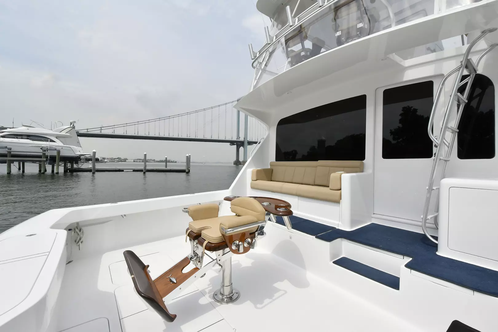 Viking 56 Convertible with Mezzanine-2004-Katherin Whitestone-New York-United StatesCockpit 1221460