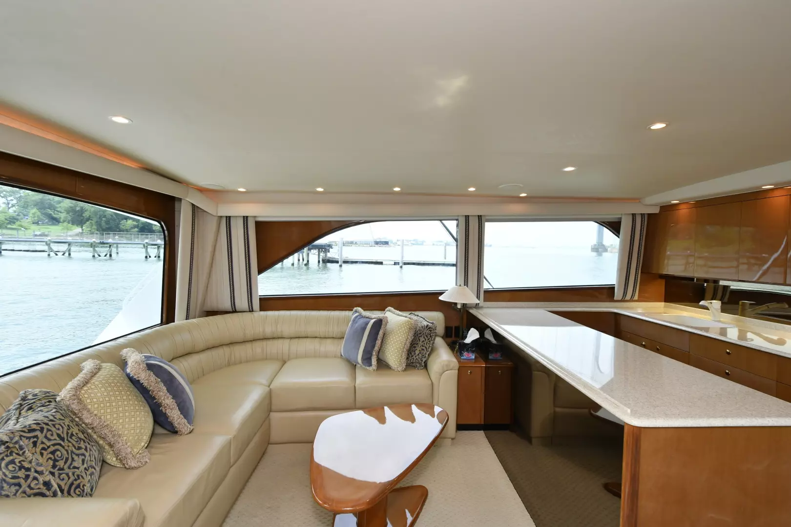 Viking 56 Convertible with Mezzanine-2004-Katherin Whitestone-New York-United StatesSalon  1221470