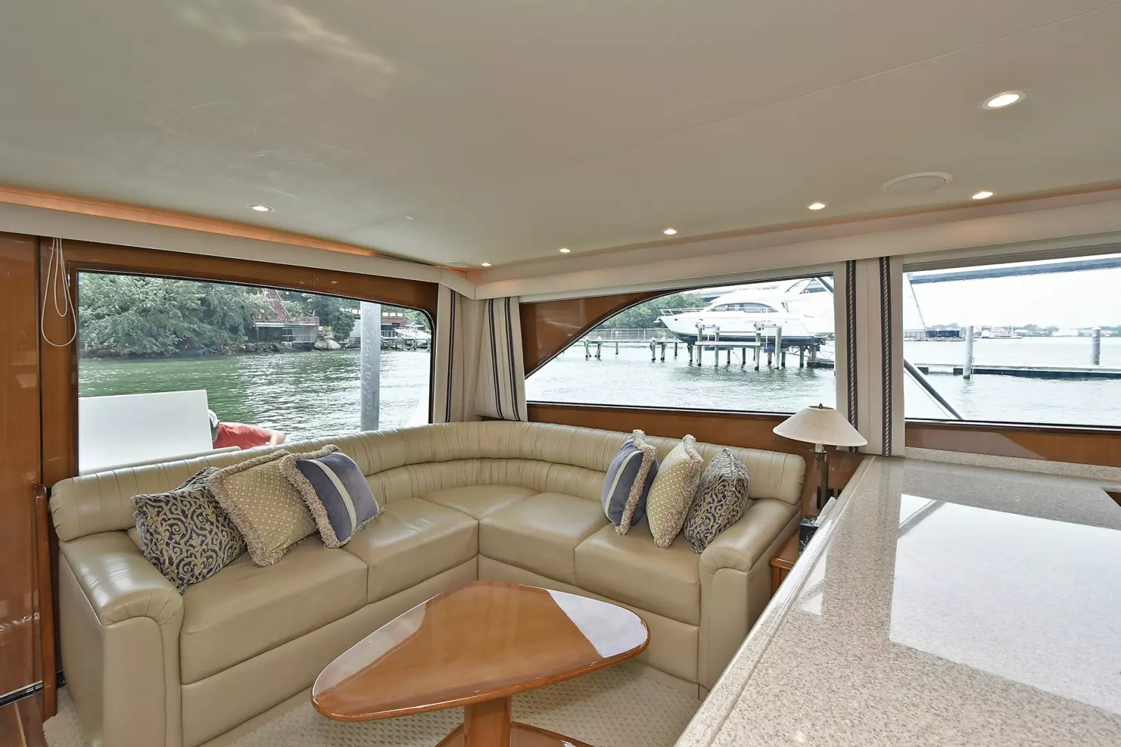 Viking 56 Convertible with Mezzanine-2004-Katherin Whitestone-New York-United StatesSalon  1221471