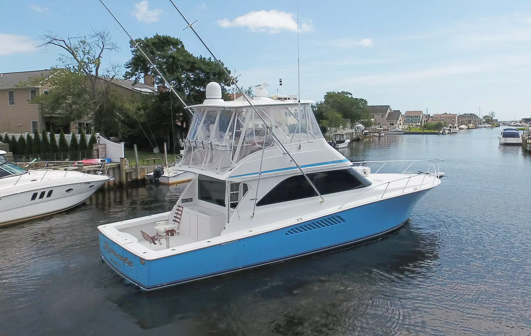 Viking 48 Convertible-2003-Renate Babylon-New York-United StatesStarboard Side 1224290