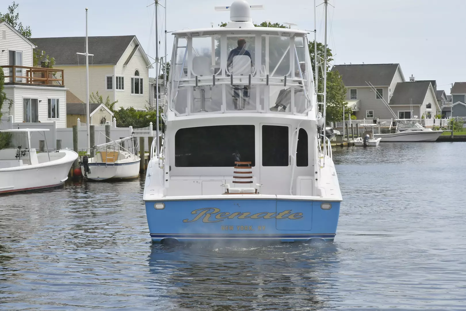 Viking 48 Convertible-2003-Renate Babylon-New York-United StatesTransom 1224289