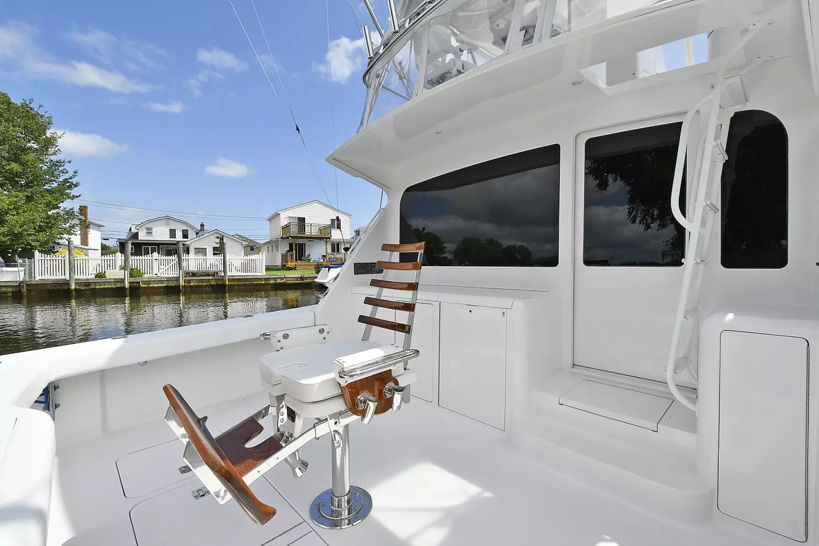 Viking 48 Convertible-2003-Renate Babylon-New York-United StatesCockpit 1224335