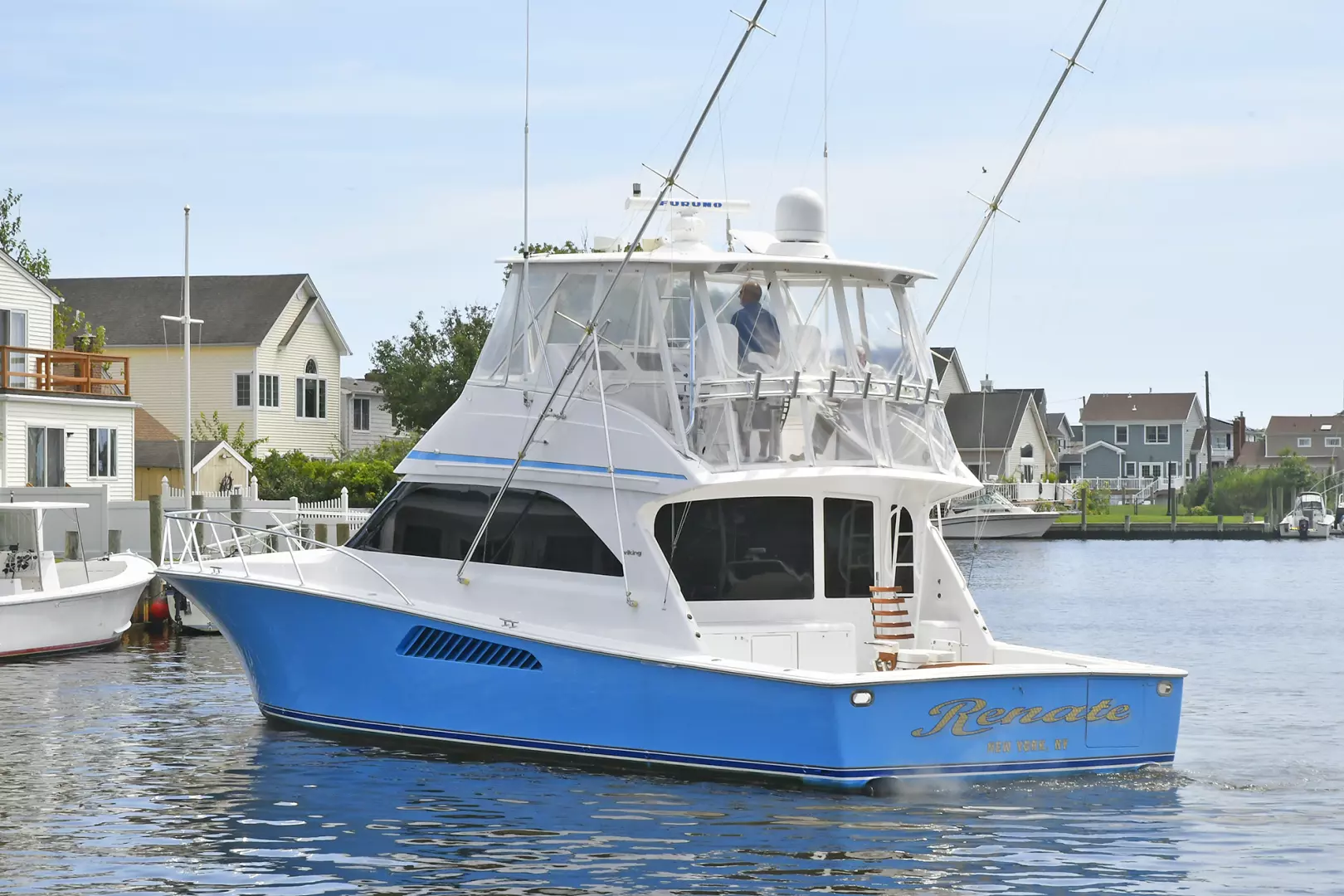 Viking 48 Convertible-2003-Renate Babylon-New York-United StatesPort Side Stern 1224288