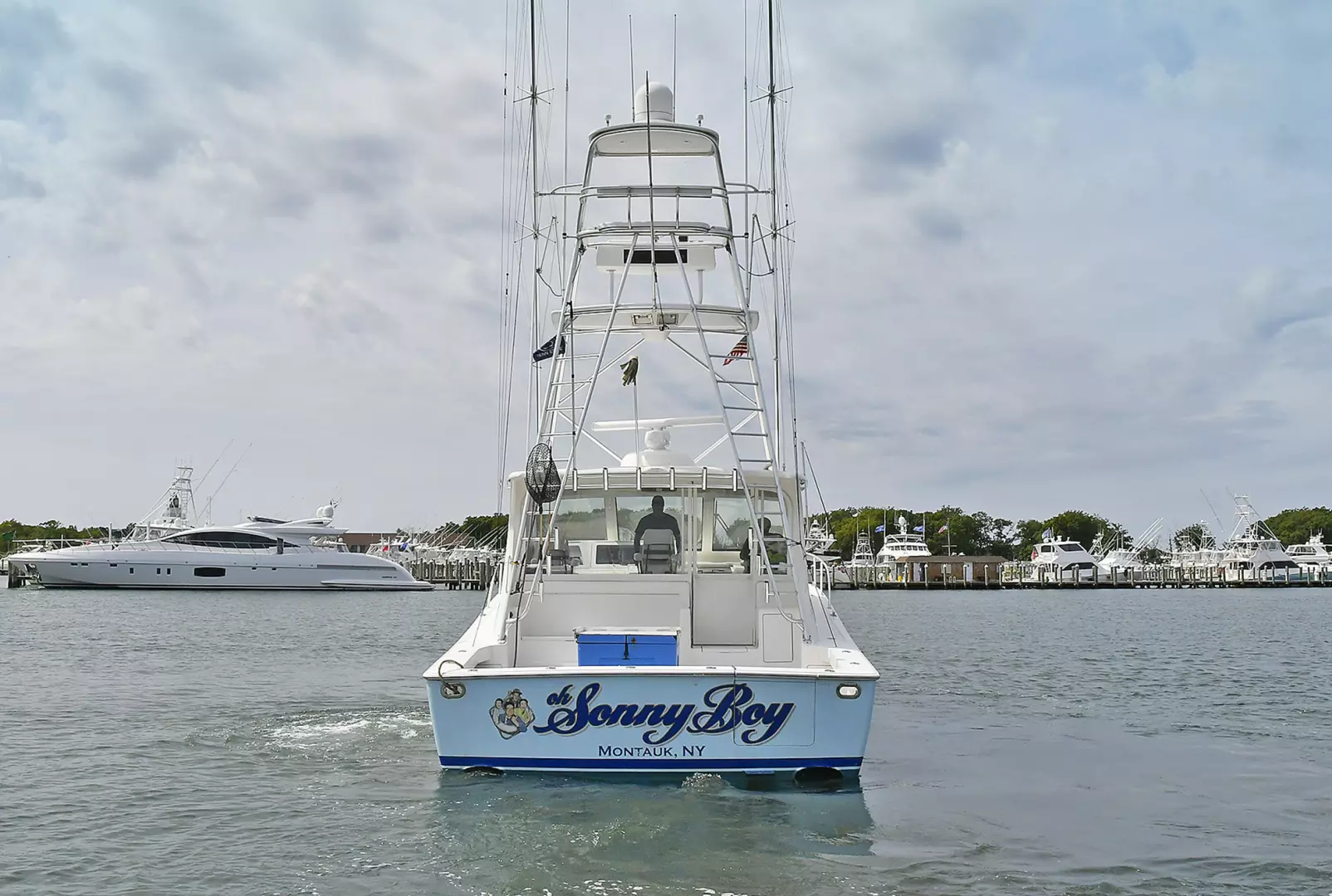 Viking 52 Open-2009-Oh Sonny Boy Freeport-New York-United StatesTransom 1225970