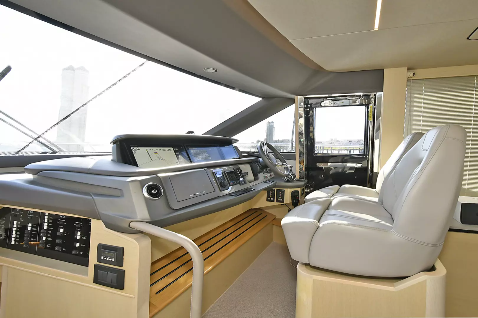Princess 62 Flybridge-2018-Sweet Melissa Ft. Lauderdale-Florida-United StatesLower Helm Station  1307509