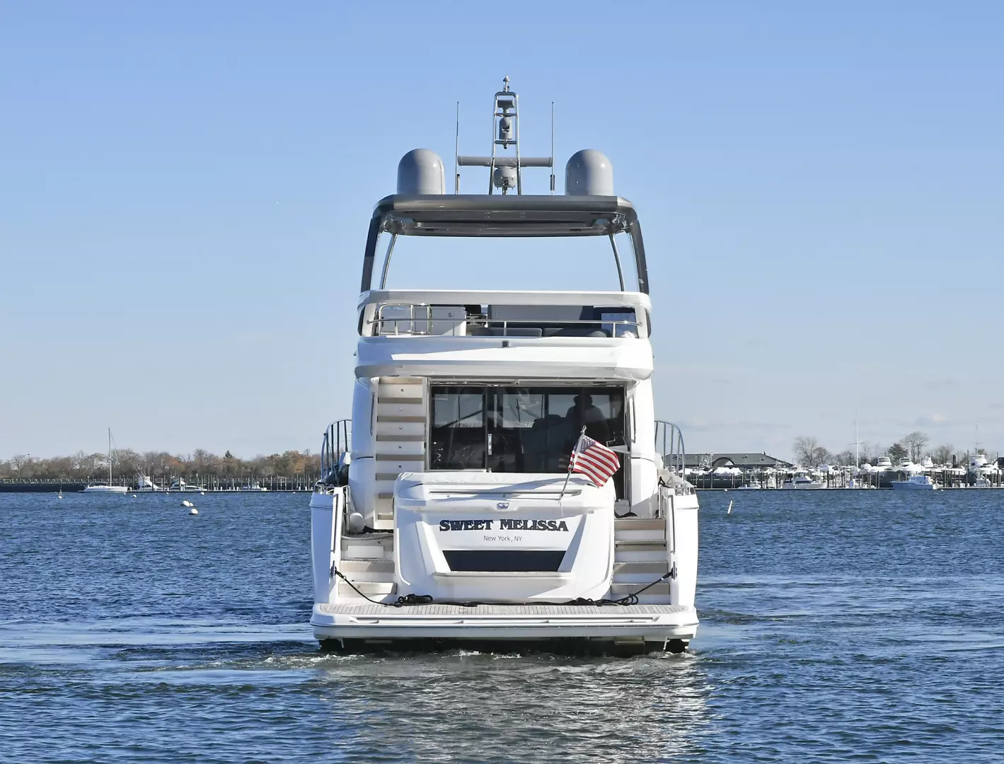 Princess 62 Flybridge-2018-Sweet Melissa Ft. Lauderdale-Florida-United StatesTransom 1307424