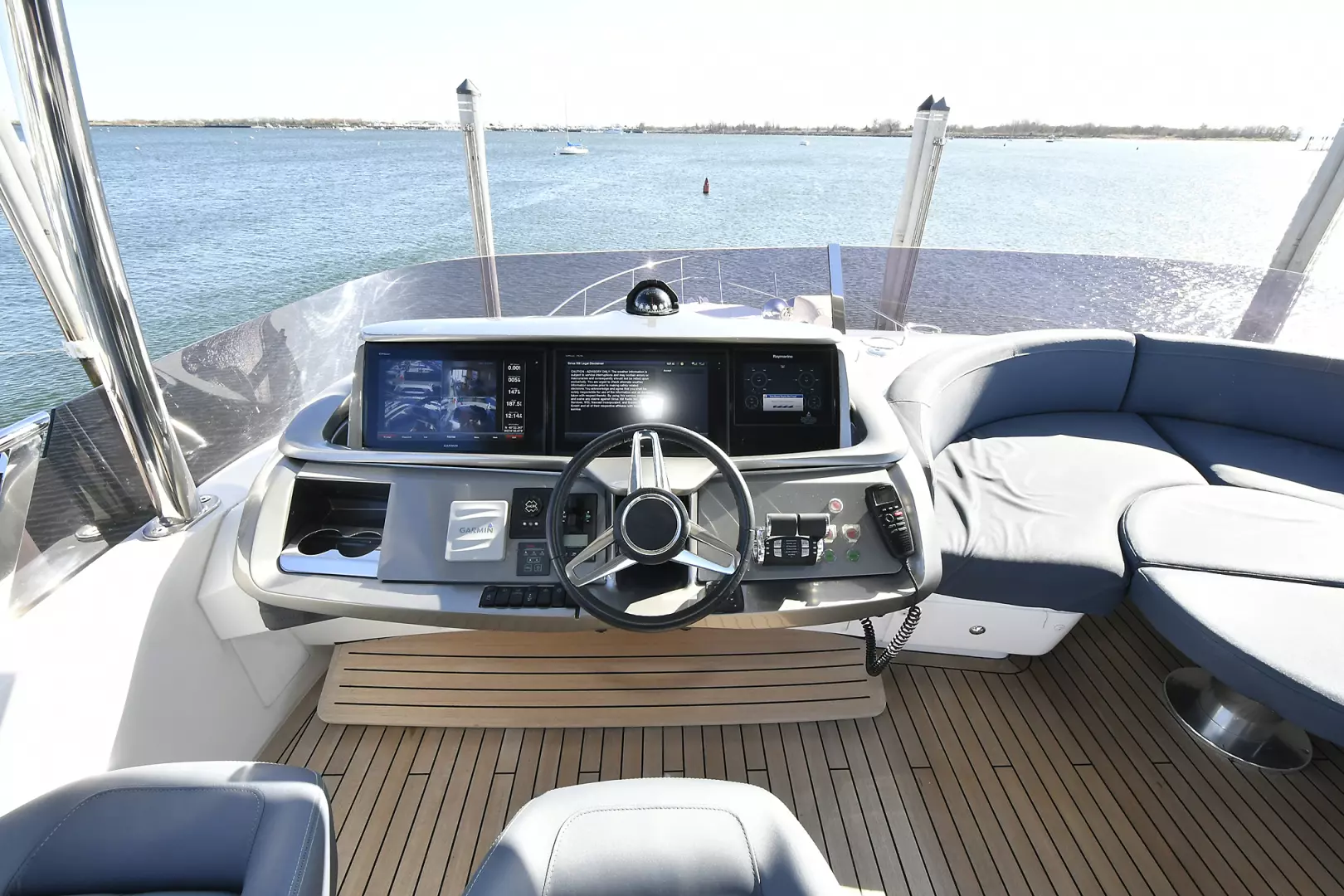 Princess 62 Flybridge-2018-Sweet Melissa Ft. Lauderdale-Florida-United StatesFlybridge Helm Station 1307491