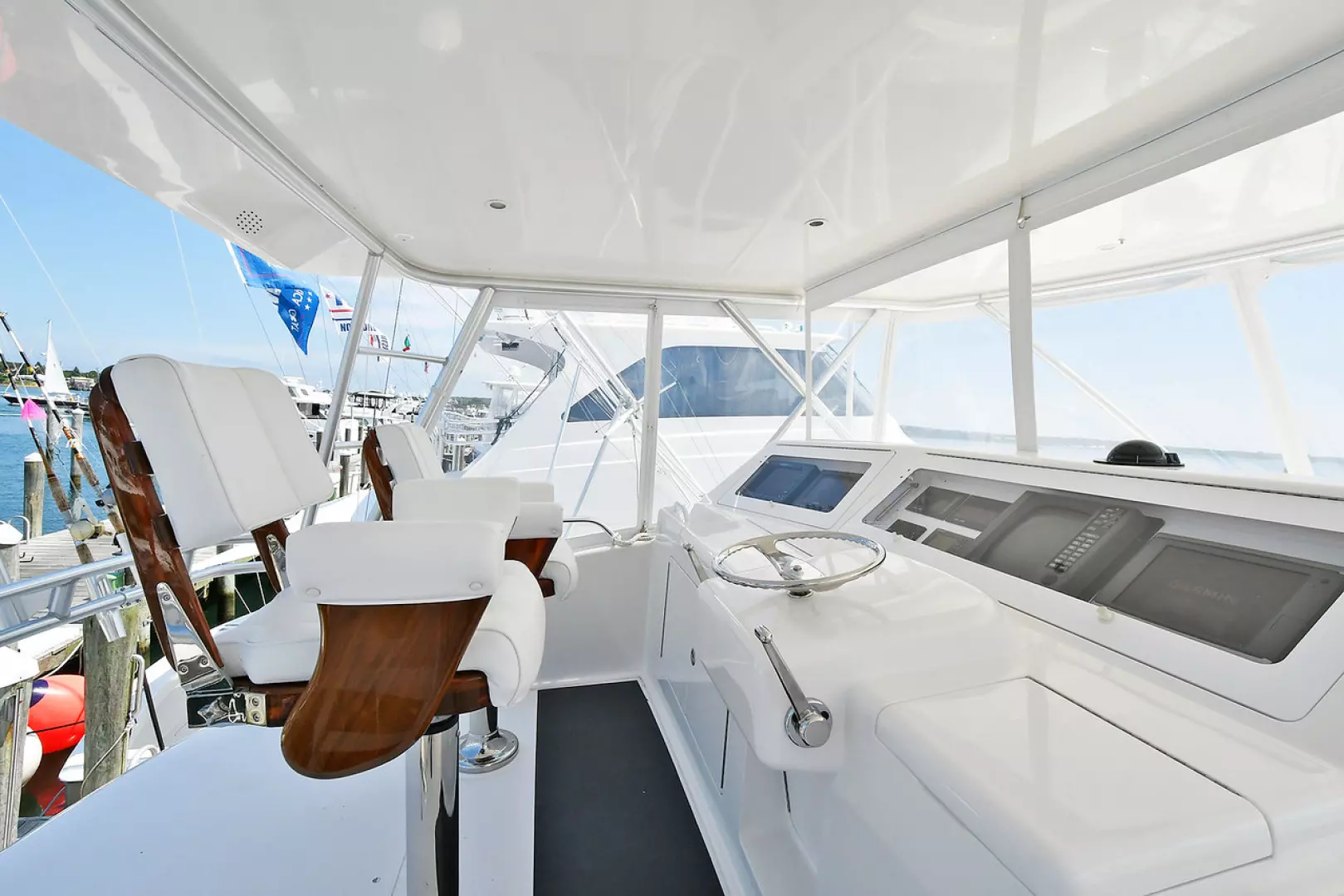 Viking 56 Convertible-2006-On The Ball Montauk-New York-United StatesHelm Station 1240877