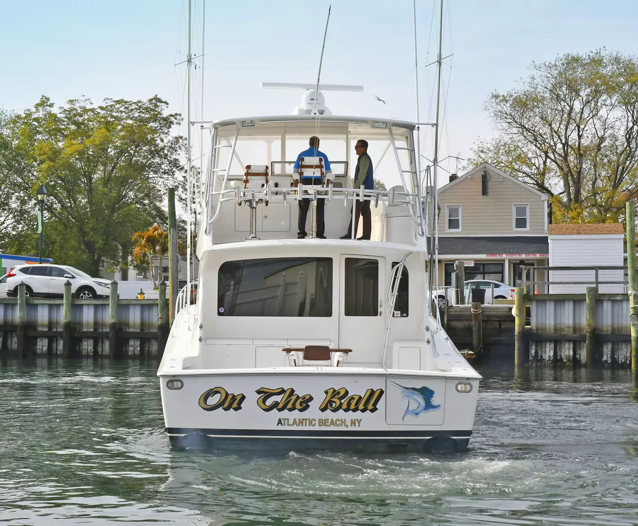 Viking 56 Convertible-2006-On The Ball Montauk-New York-United StatesTransom  1282547