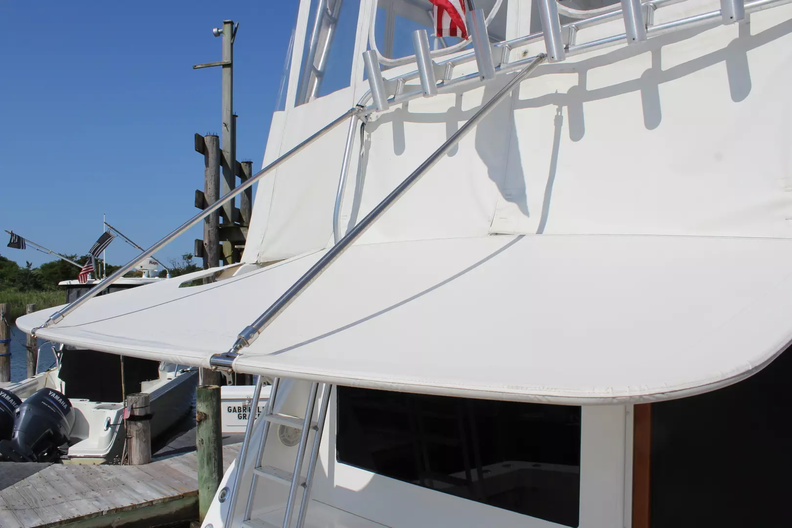 Viking 43 Convertible-1998-Valhalla Patchogue-New York-United StatesCockpit Sunshade 1269854