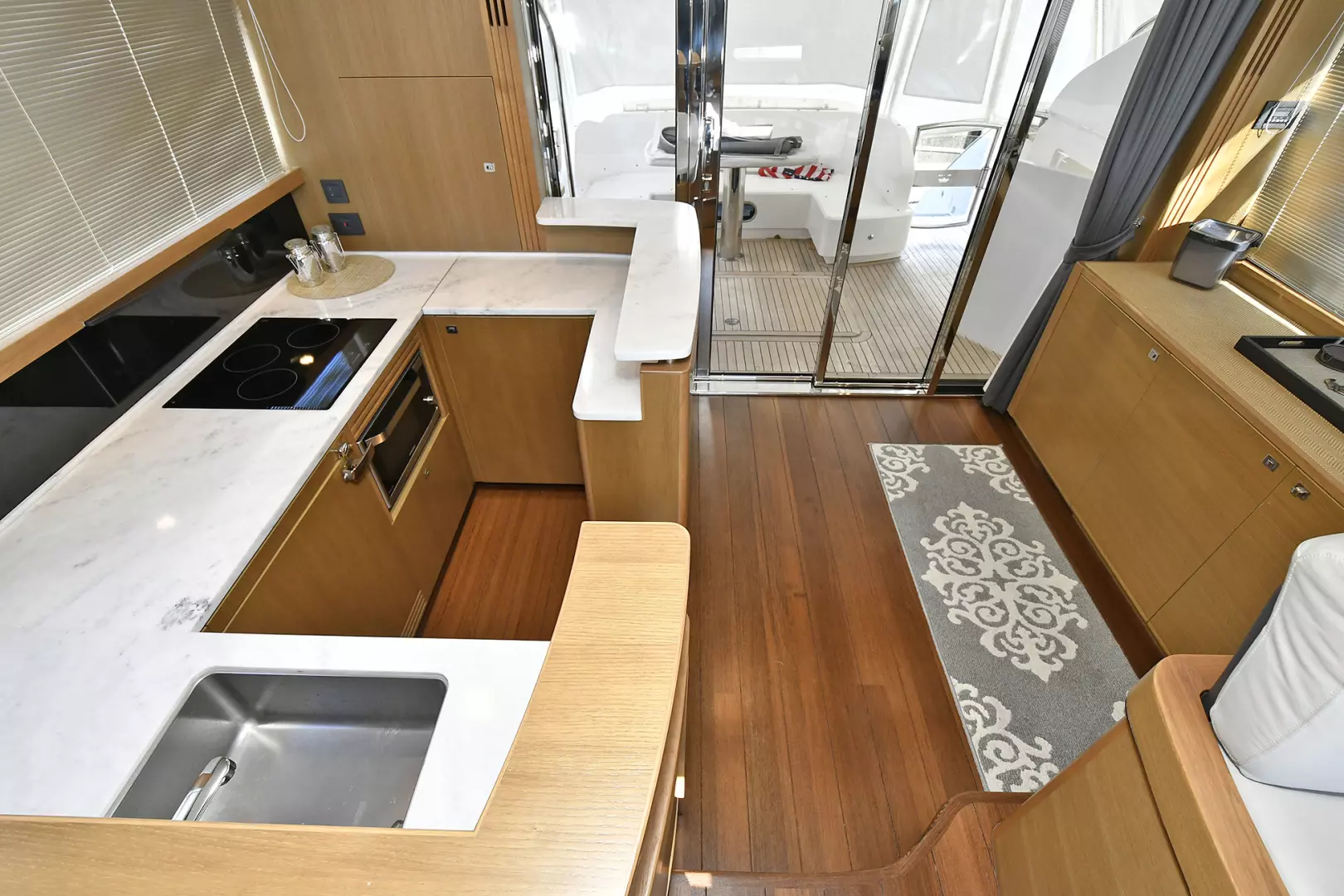 Princess 52 Flybridge-2016-About Time Montauk-New York-United StatesGalley 1316577