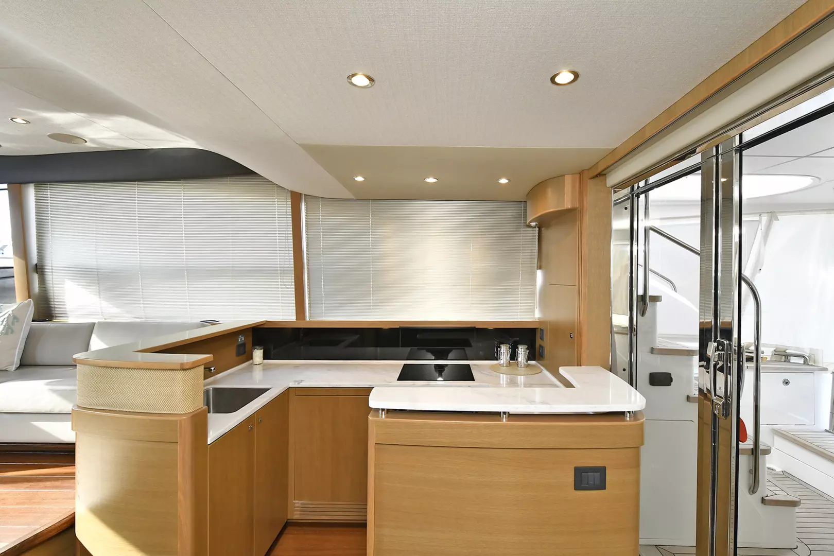 Princess 52 Flybridge-2016-About Time Montauk-New York-United StatesGalley 1316559