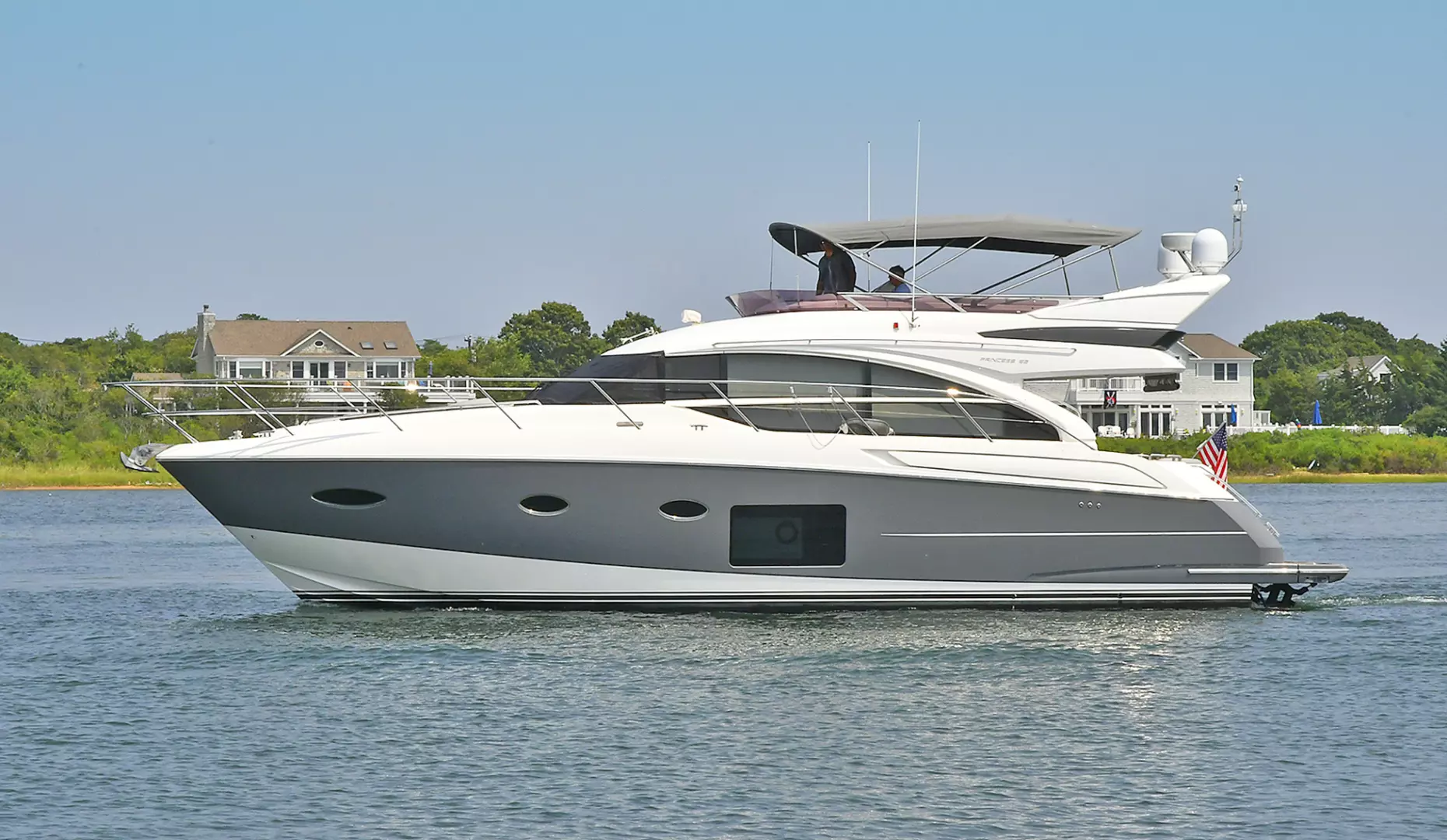 Princess 52 Flybridge-2016-About Time Montauk-New York-United StatesPort Side 1316546