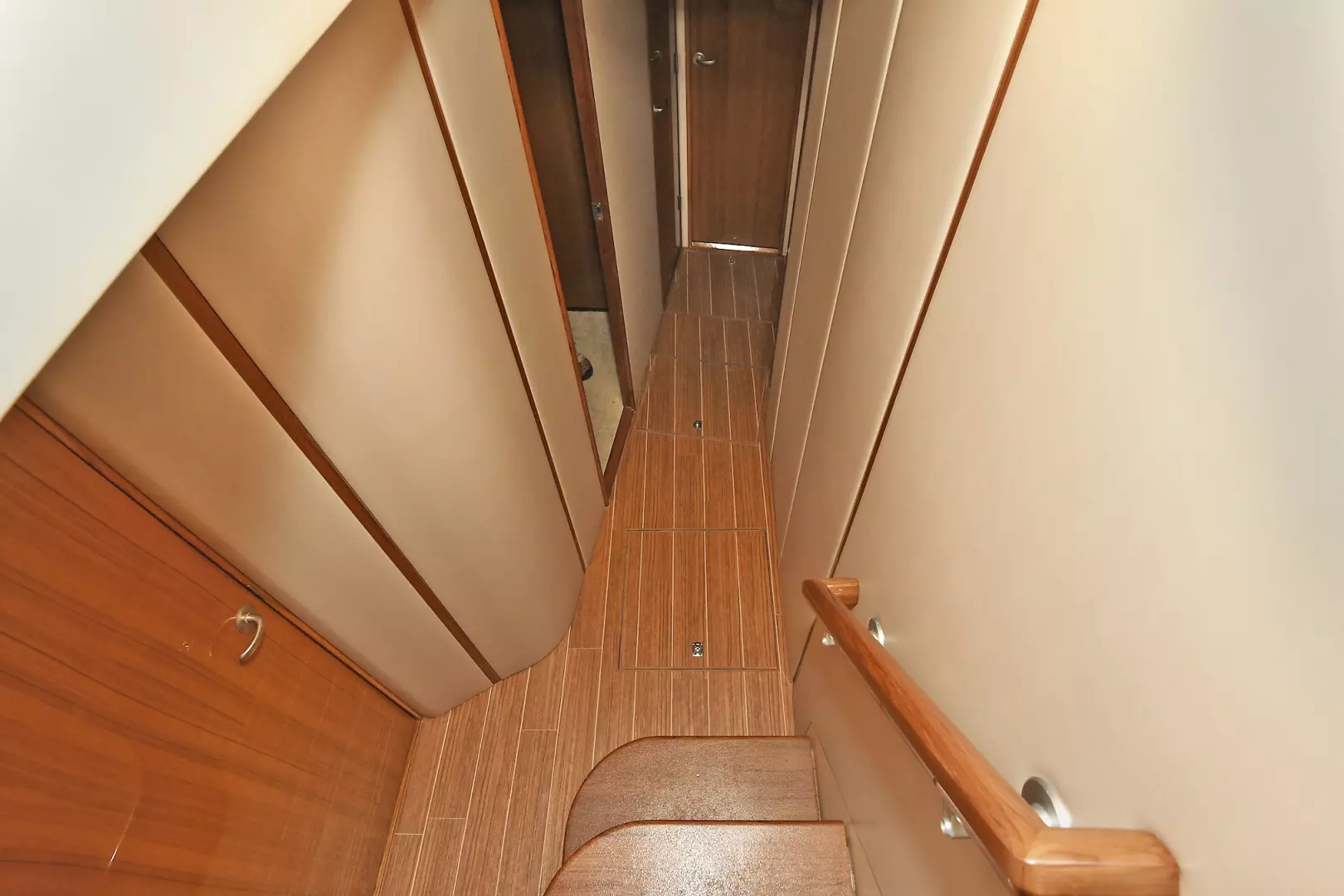 Viking 52 Convertible-2015-UTF Freeport-New York-United StatesCompanionway to Staterooms  1337660