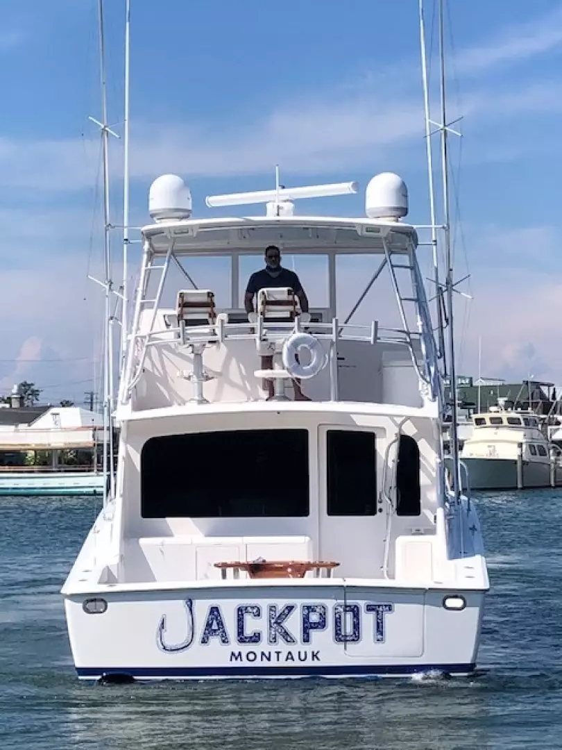 Viking 45 Convertible-2005-JACKPOT Montauk-New York-United StatesTransom  1464103