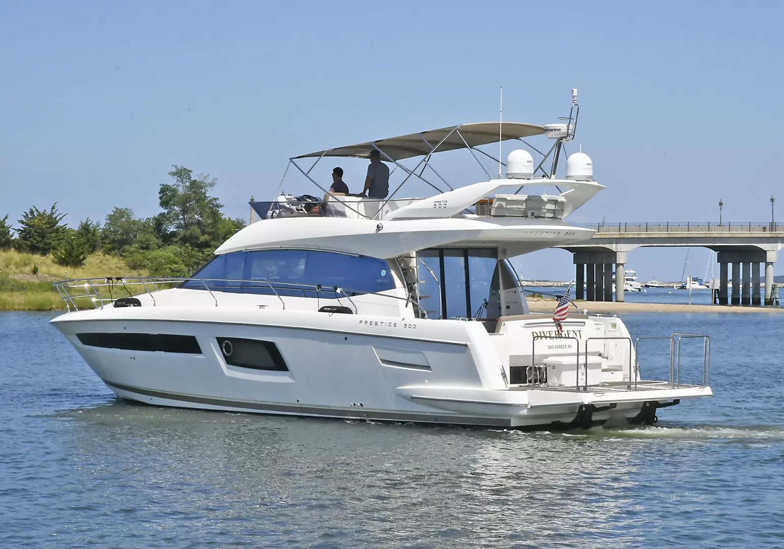 洋楽 prestige 2015 Prestige 50 Fly Yacht For Sale | DIVERGENT | SI Yachts