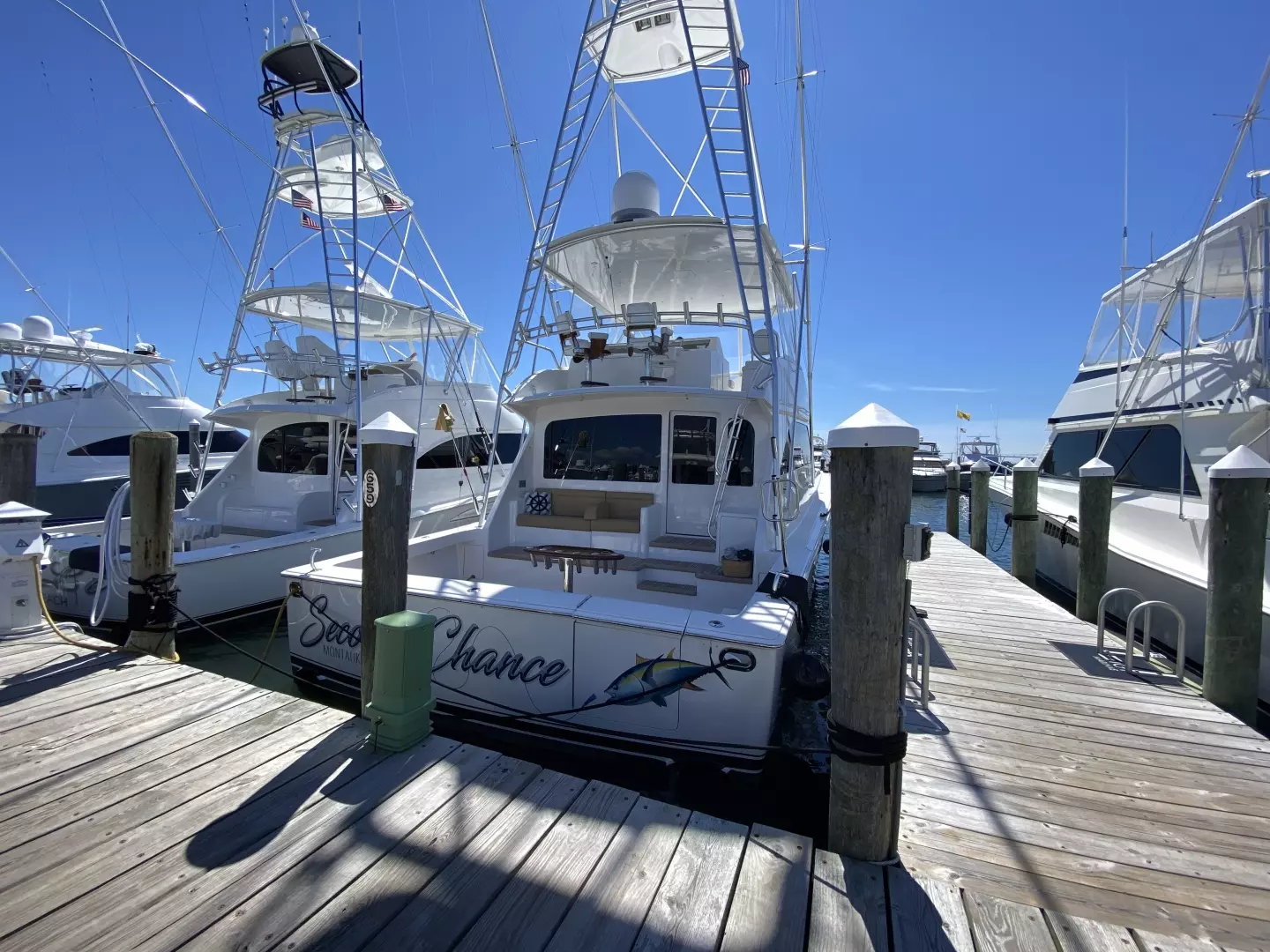 Viking 61 Convertible-2001-Second Chance Montauk-New York-United StatesTransom 1479017