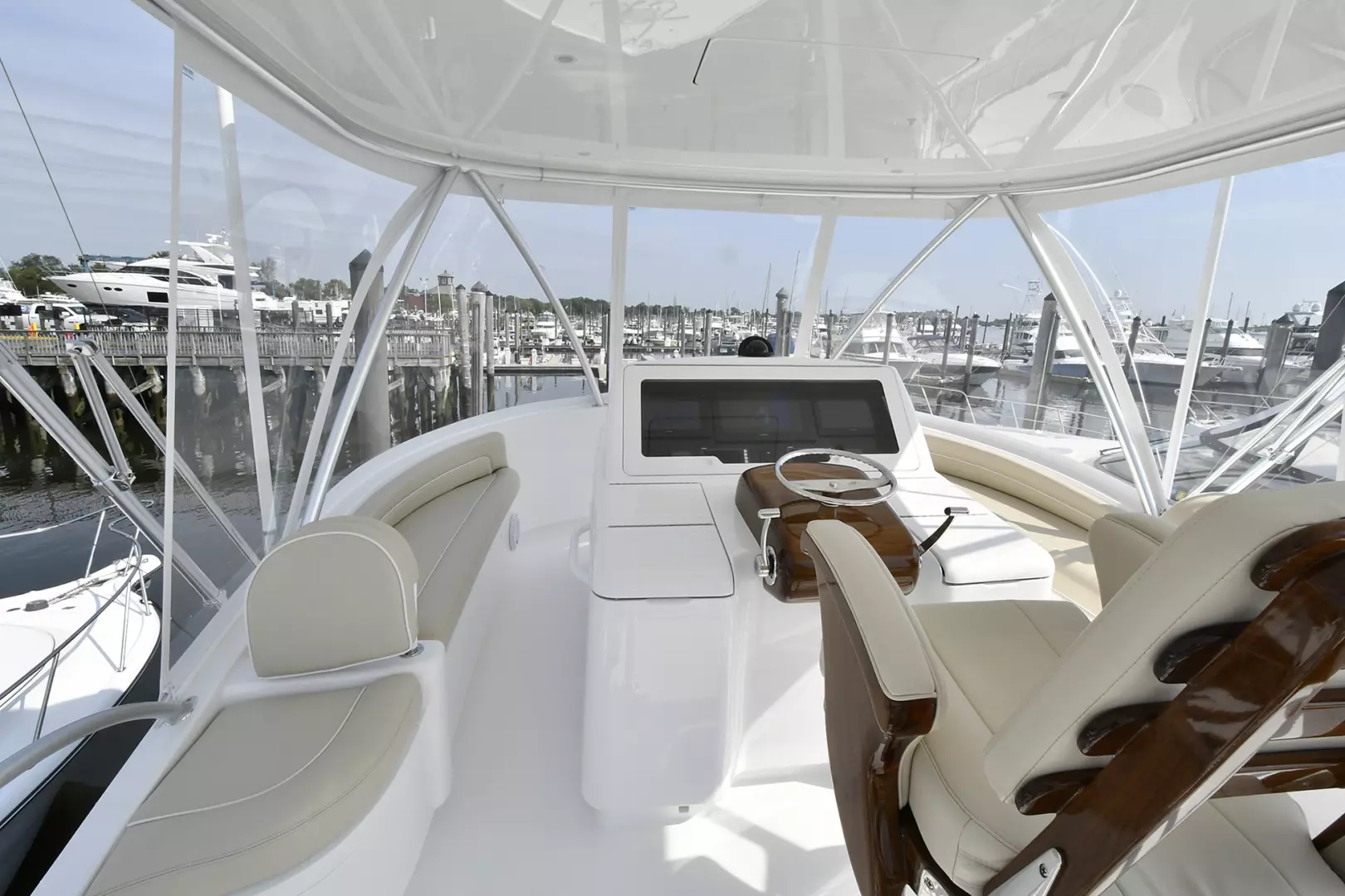 Viking 48 Convertible-2019 -Norwalk-Connecticut-United StatesFlybridge Seating 1479211