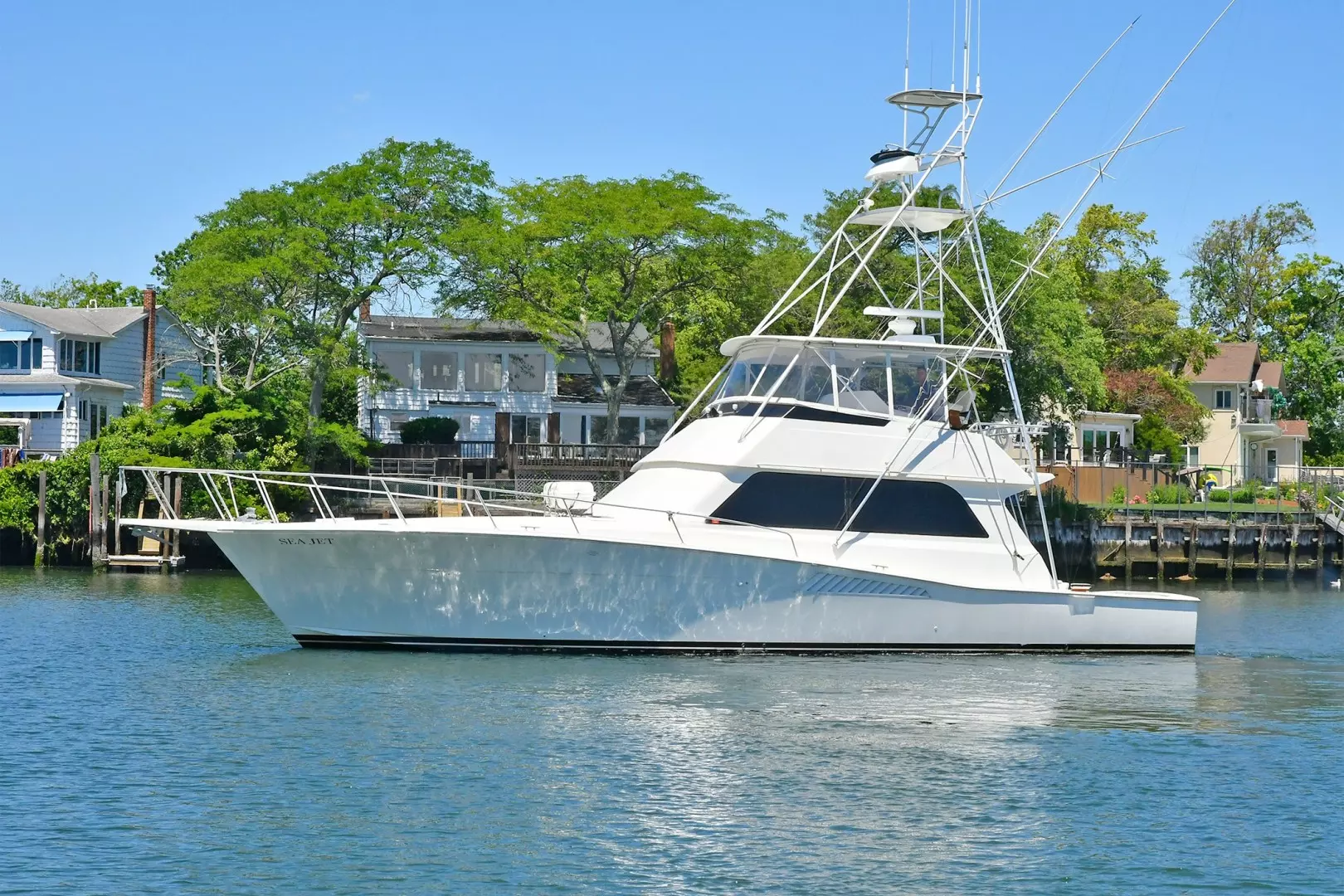 1996 Viking 53 Convertible Yacht For Sale | Sea Jet | SI Yachts