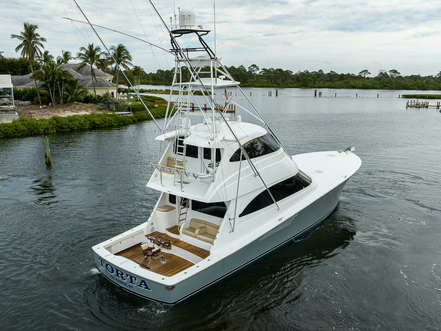 2017 Viking 66 Enclosed Bridge Yacht For Sale | TORTA | SI Yachts