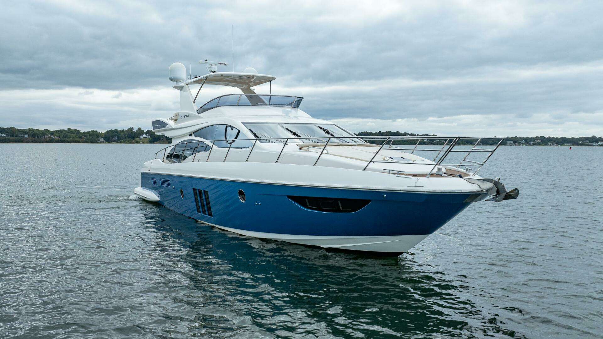 C061 彩なす海のユンタII 八車山 SJV-2034 見本　サンプル 2011 Azimut 58 Flybridge Yacht For Sale | Christine | SI Yachts