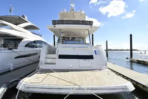 Teak Hydraulic Swim Platform