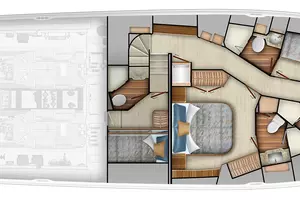 Lower Deck - Forward Cross Over Option 